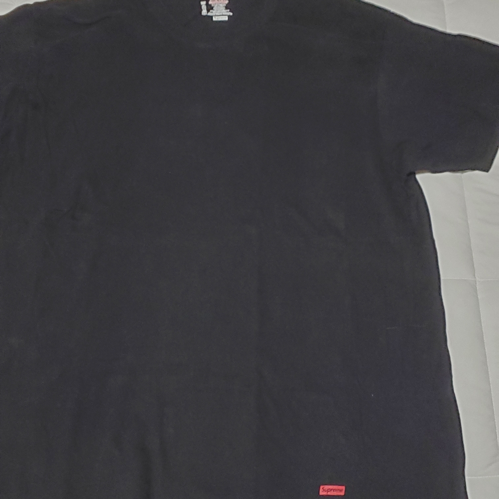 Supreme Classic Black Tee